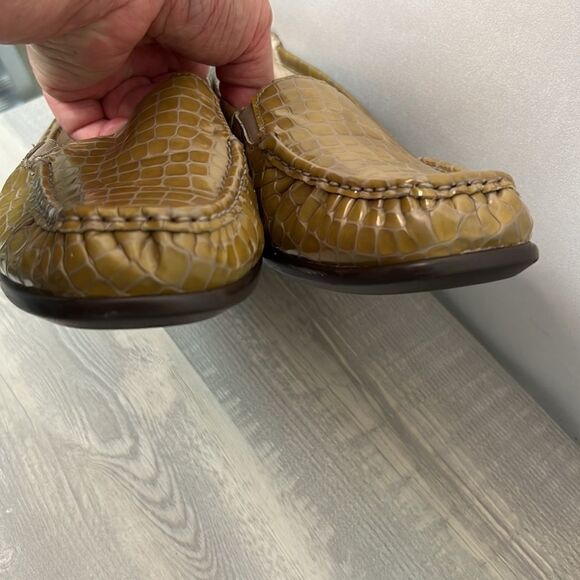 SAS simplify Everyday loafer tan Croc Embossed. 11M - Picture 6 of 10